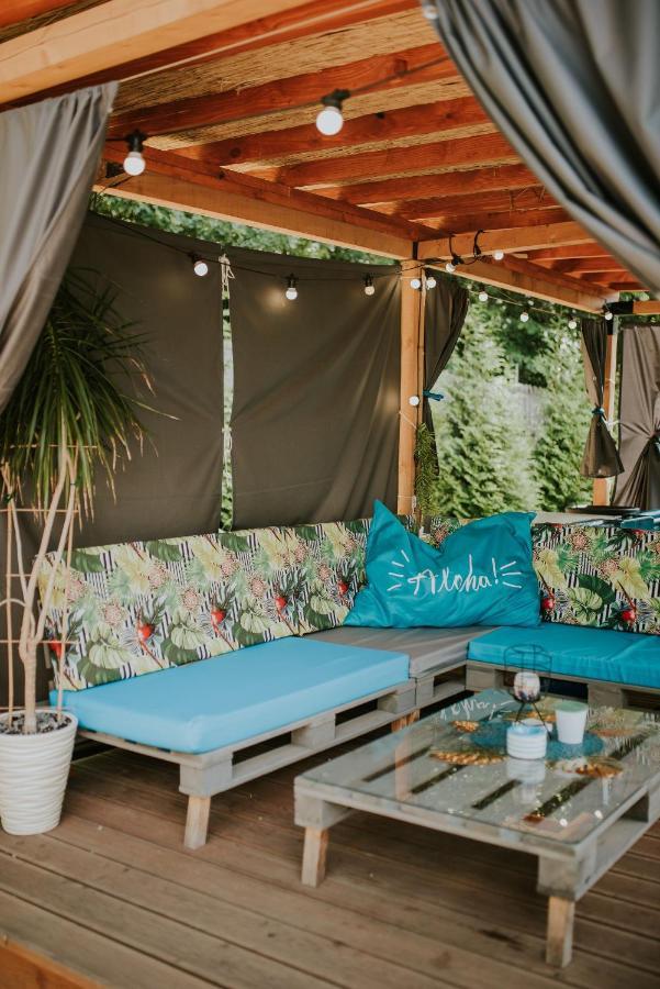 Aloha Glamp - Okragle Domki Przy Rzece - Balia I Sauna - Energylandia Zagornik Exterior foto