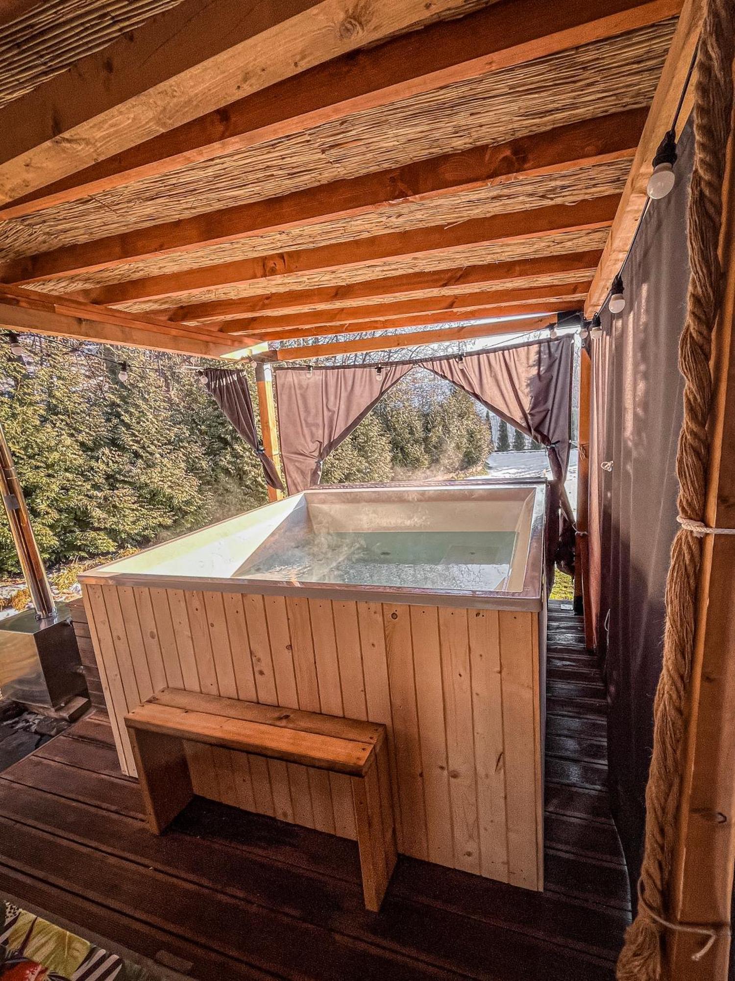 Aloha Glamp - Okragle Domki Przy Rzece - Balia I Sauna - Energylandia Zagornik Exterior foto